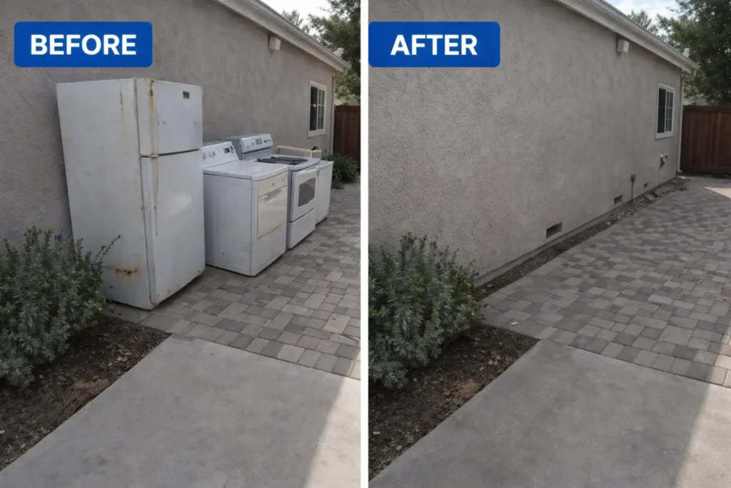 Appliance removal in California