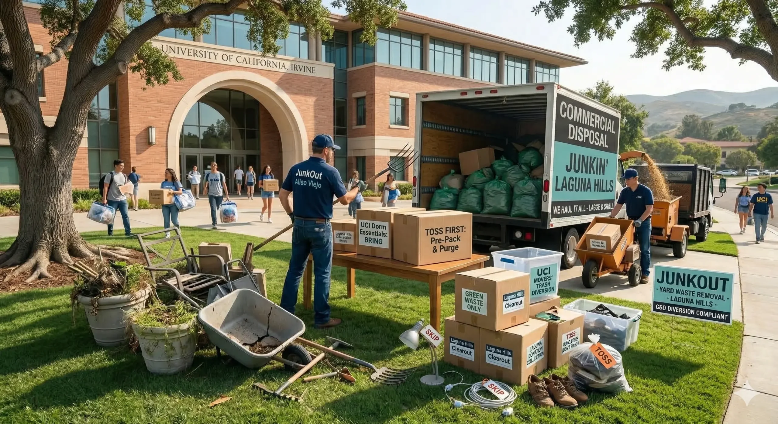 UCI Move-In Day Survival Guide - Students moving into Middle Earth and Mesa Court dorms