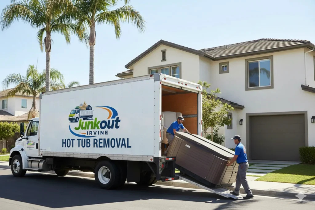 Hot Tub removal from irvine