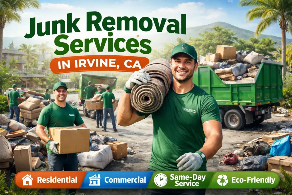 Junk removal services in Irvine, CA