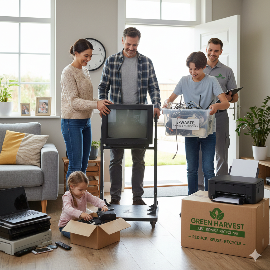 Electronics recycling service in Irvine, CA