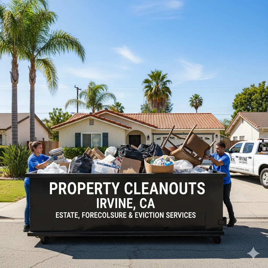 Eviction and property cleanout services in Irvine, CA